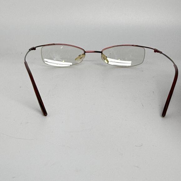 Francesco Smaito Couture Bordeaux eyeglasses Frames half rim 48-20-135 19617 - Picture 3 of 7